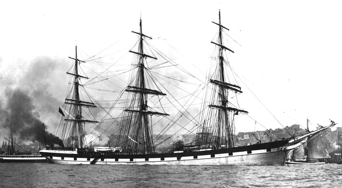 S.S. `Columbia` Sailing [1898]