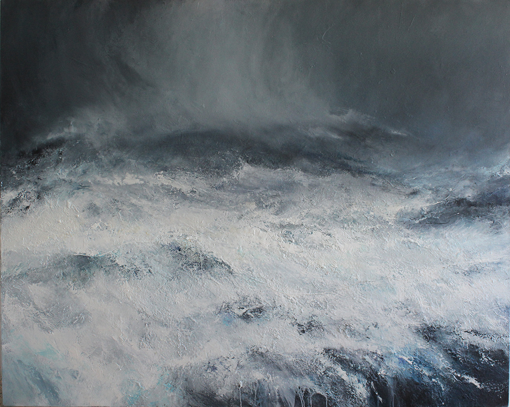Janette Kerr, Out On Rooi Ness, Voe Of Dale, 2018, Oil On Canvas, 63in X 78.7in (160cm X 200cm) © The Artist, Courtesy Of Cadogan Contemporary