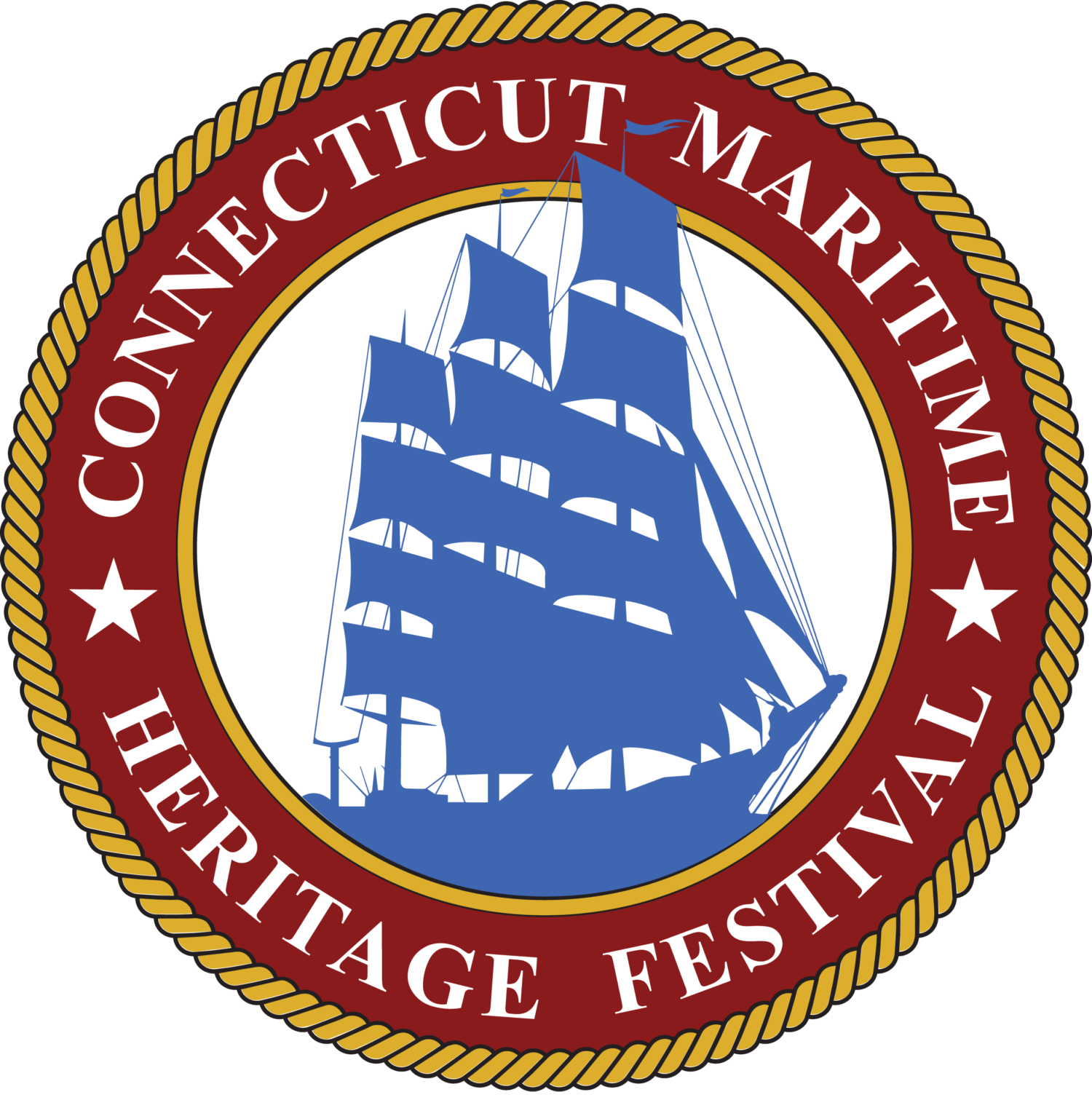 Logo for Connecticut Maritime Heritage Festival