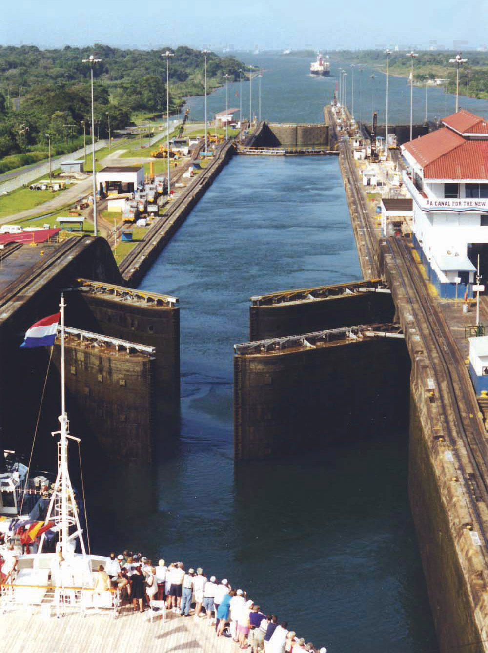 Panama Canal Gatun Locks Opening