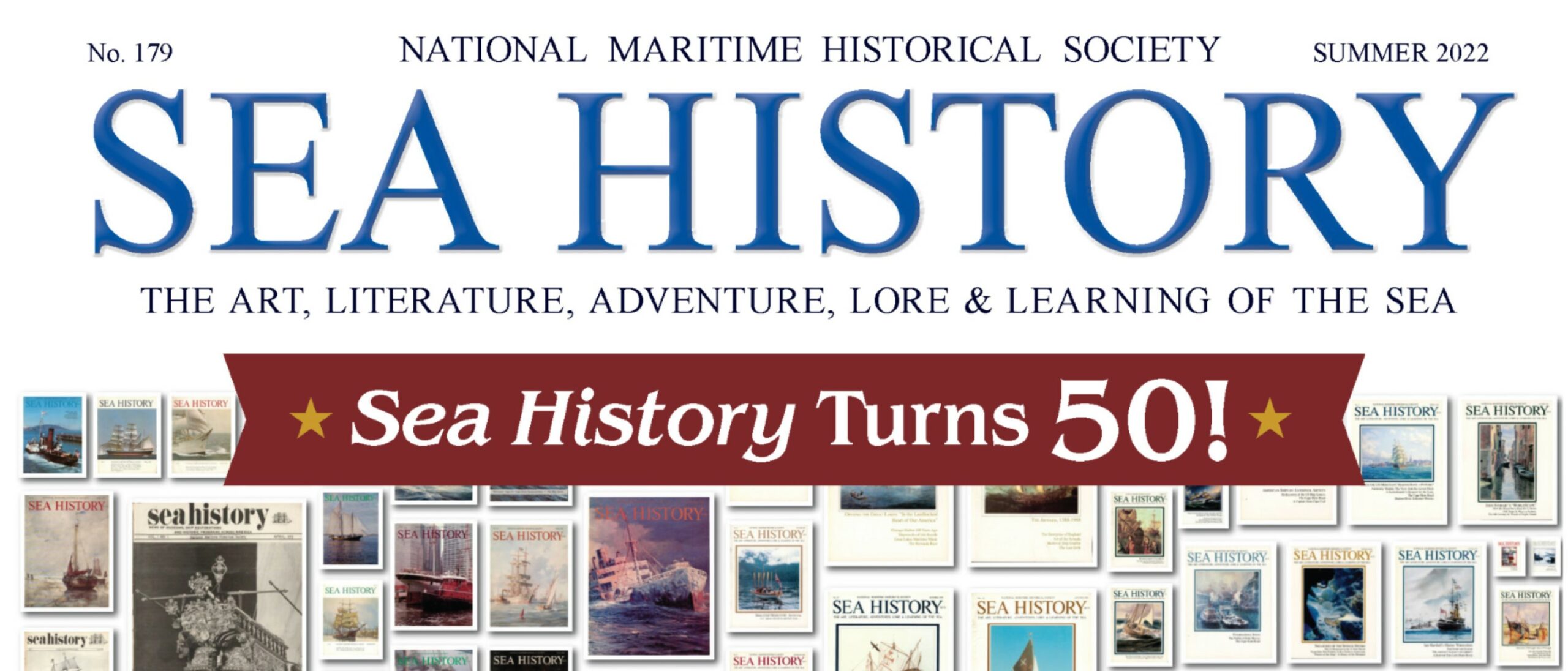 Support SEA HISTORY&#8217;s 50th!