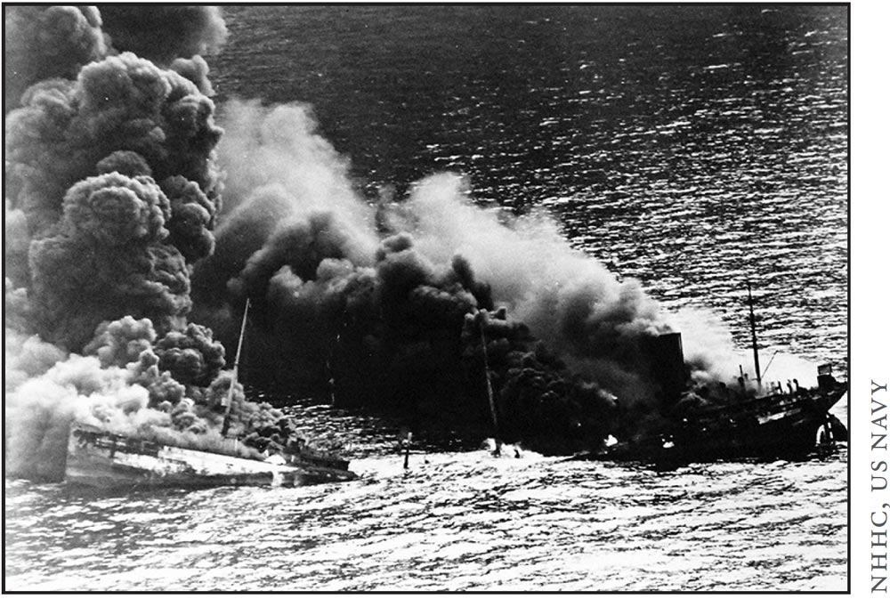 U-boats targeted tanker ships headed to Europe